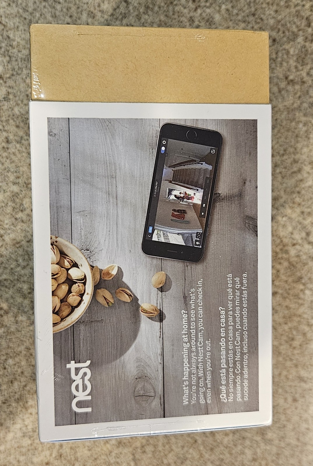 NEST Cam Indoor NC1102ES Security Camera New In Box Unopened