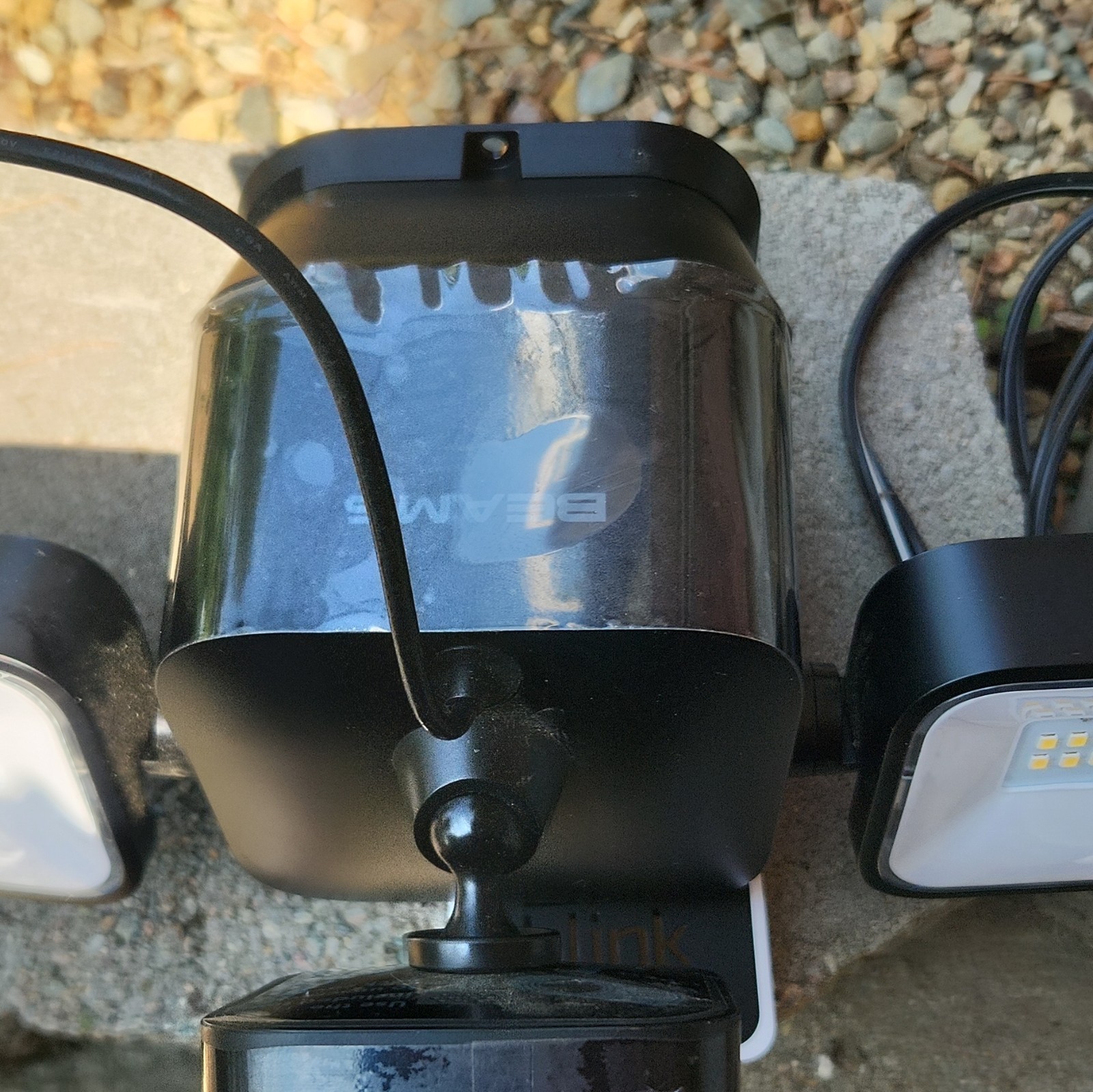 Blink Outdoor Floodlight Camera Black, Motion, Wi-Fi, Alexa, Sync Module 2