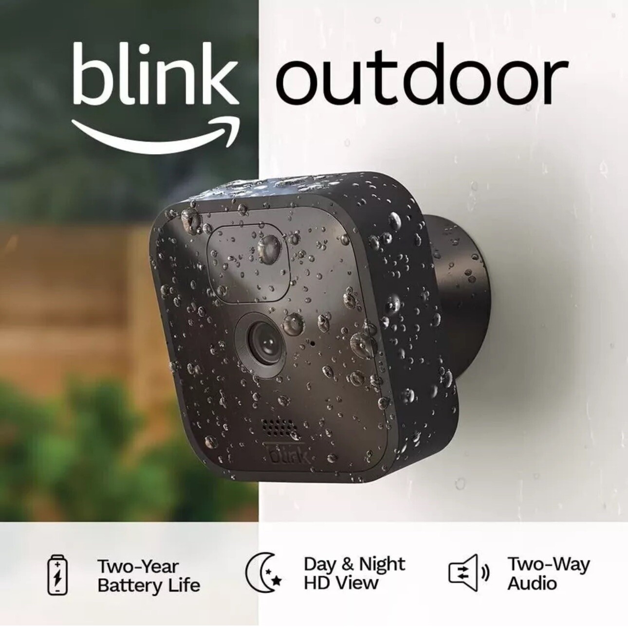 Blink Outdoor 4 Wire-Free Smart Security 3 Camera With Video Doorbell & Sync 2