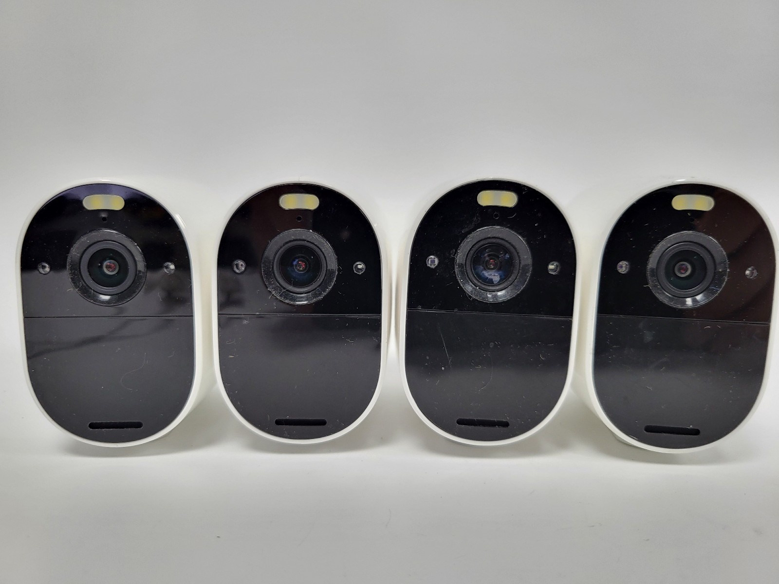 Lot of 4 Arlo VMC2030 Essential Spotlight Camera Parts (LED Light, Untested)