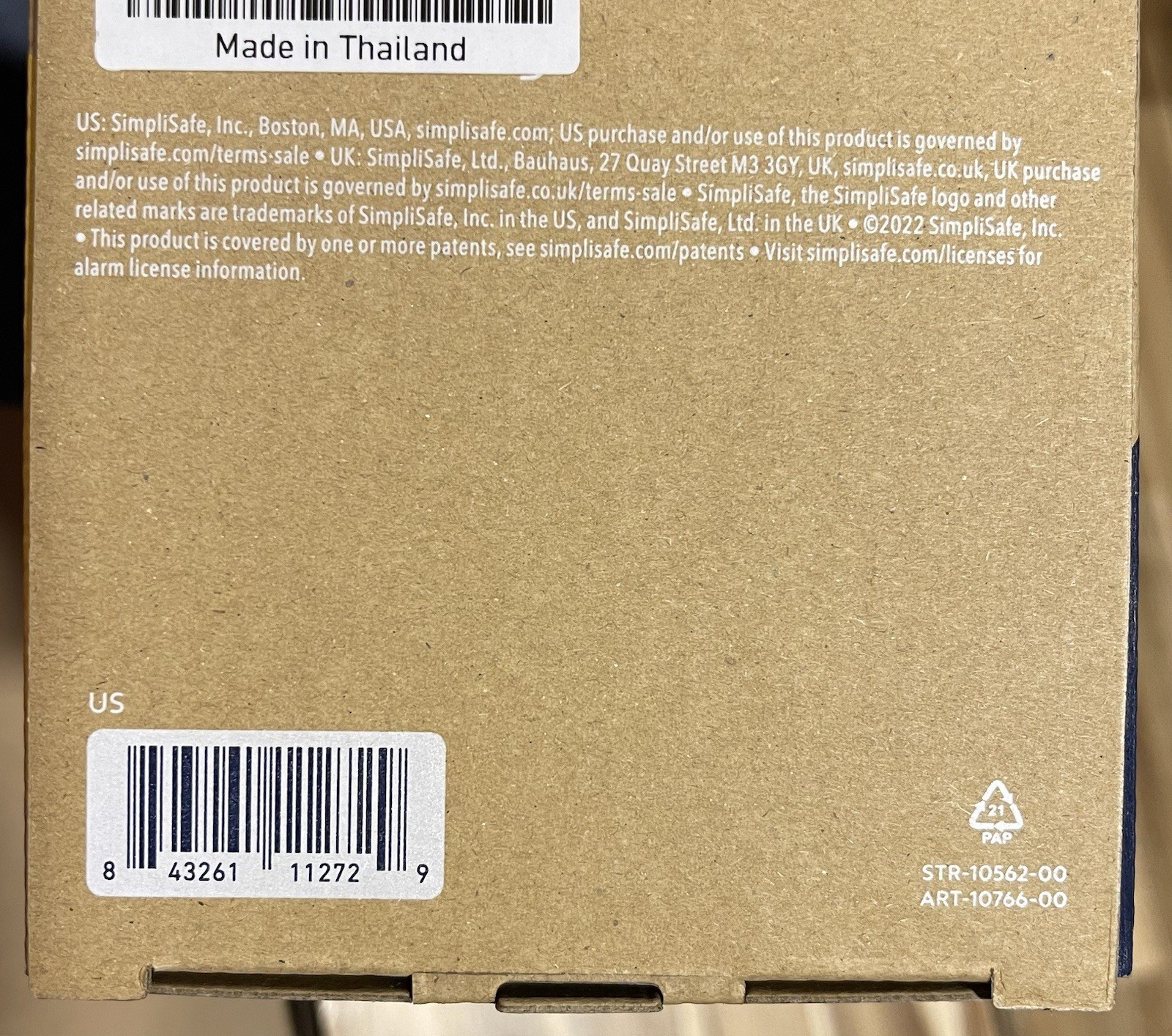 SimpliSafe Home Security Base Station BS3W White GEN3 Latest Version
