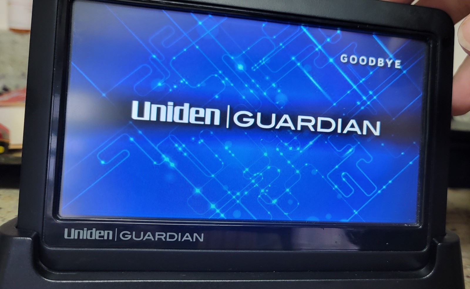 Uniden Guardian G7 Security LCD Monitor & Power Plug