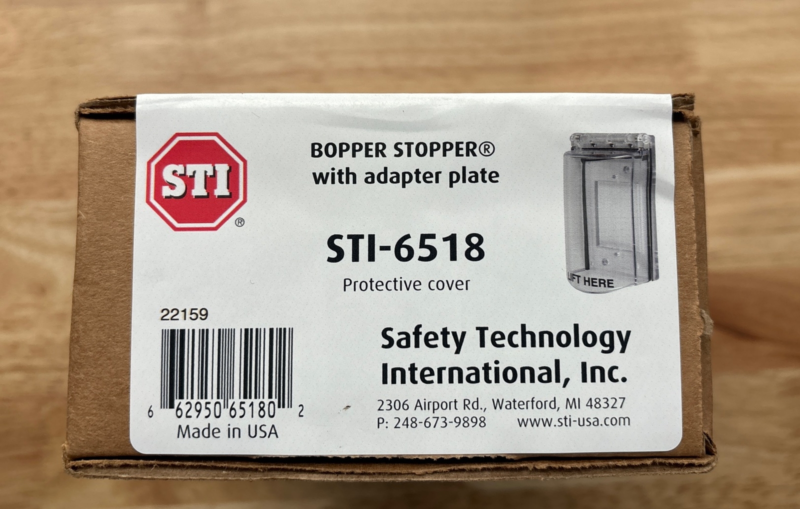 Safety Technology International, Inc. STI-6518 Bopper Stopper with Spring Loaded