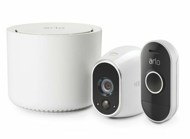 Arlo Pro VMK3150-100NAS Wireless Indoor/Outdoor Security System – Black/White