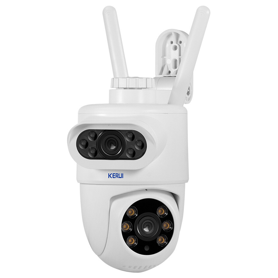 Dual lens security camera Wireless 10MP HD WiFi IP PTZ Home outdoor camera