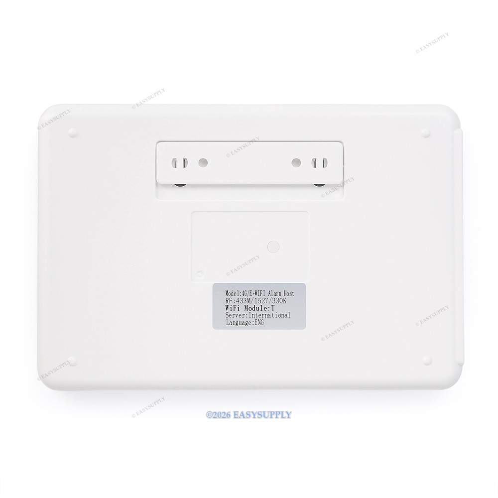 HOMSECUR WIFI Intrusion Detection System With 1 Panel PIR Door Sensor Siren& RC
