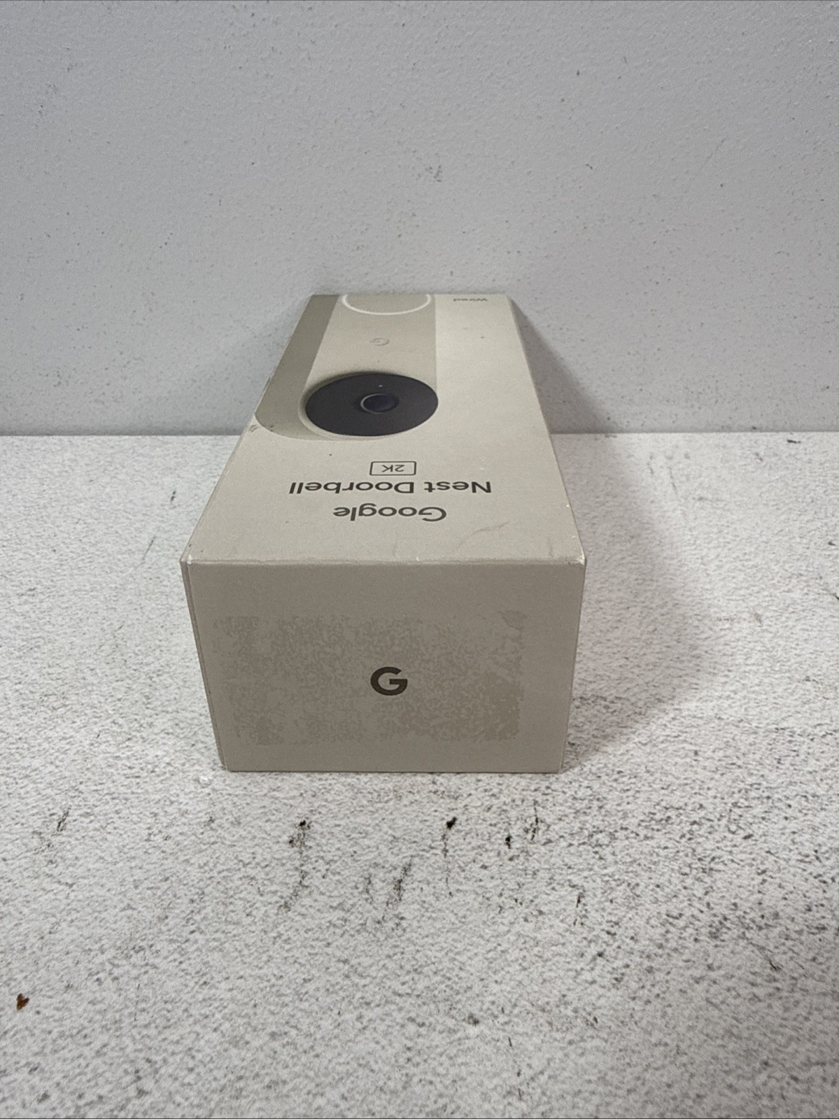 Google Nest Doorbell 2K Camera (Wired – 3rd Gen) Linen – New in Box