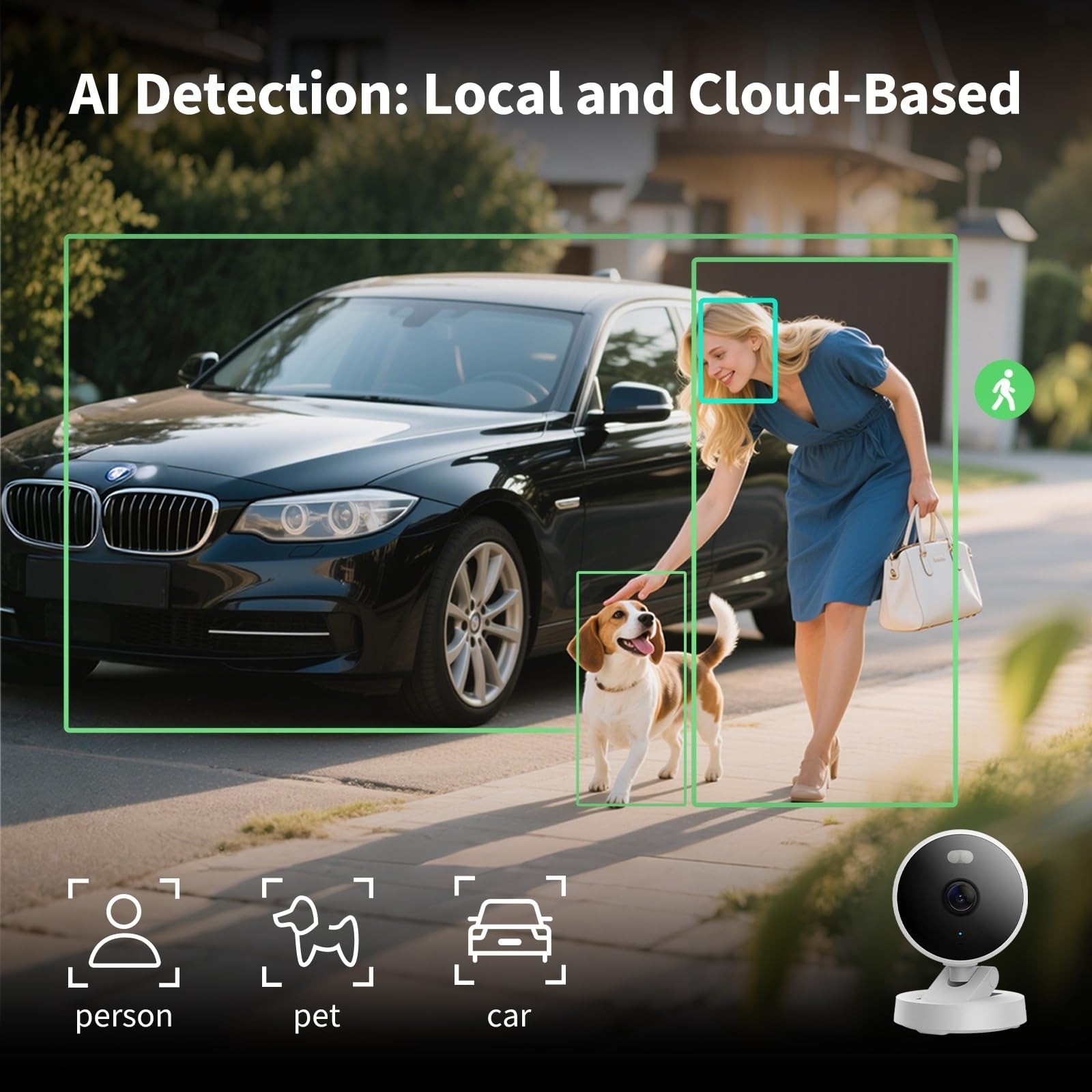 Aqara G100 2K Indoor/Outdoor Security Camera, HomeKit, Alexa, Google