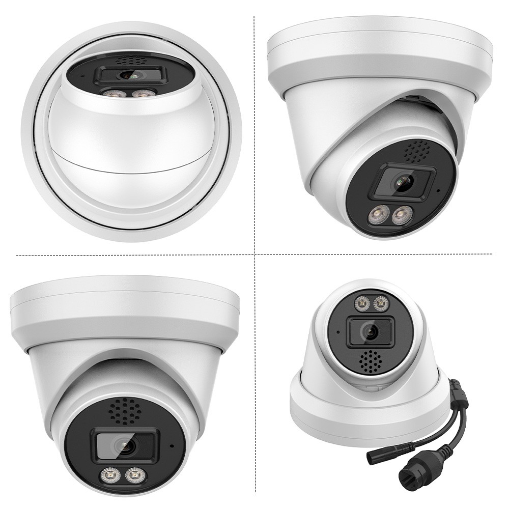 Vikylin 16CH 16 POE CCTV System 6MP Full Color IP Camera Outdoor 2-Way Audio Lot