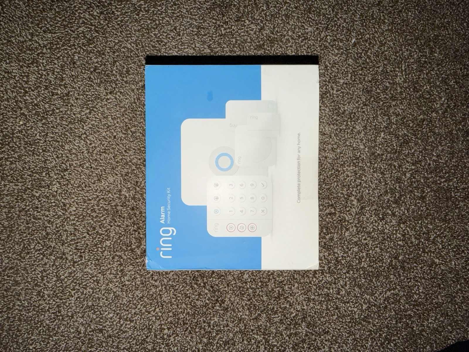 Ring Alarm Home Security Kit 2nd Gen Wireless 8-Piece White