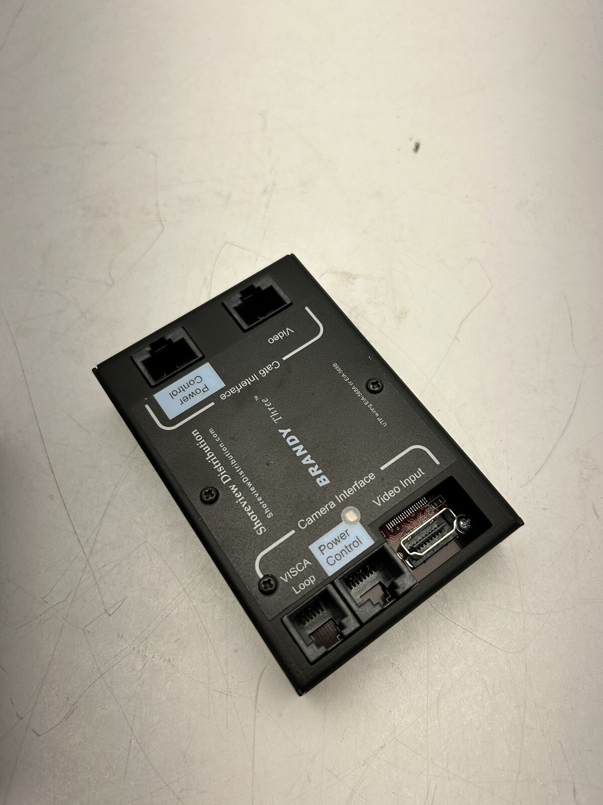 Shoreview Distribution Brandy Three PTZ Camera Control Unit Transceiver Receiver