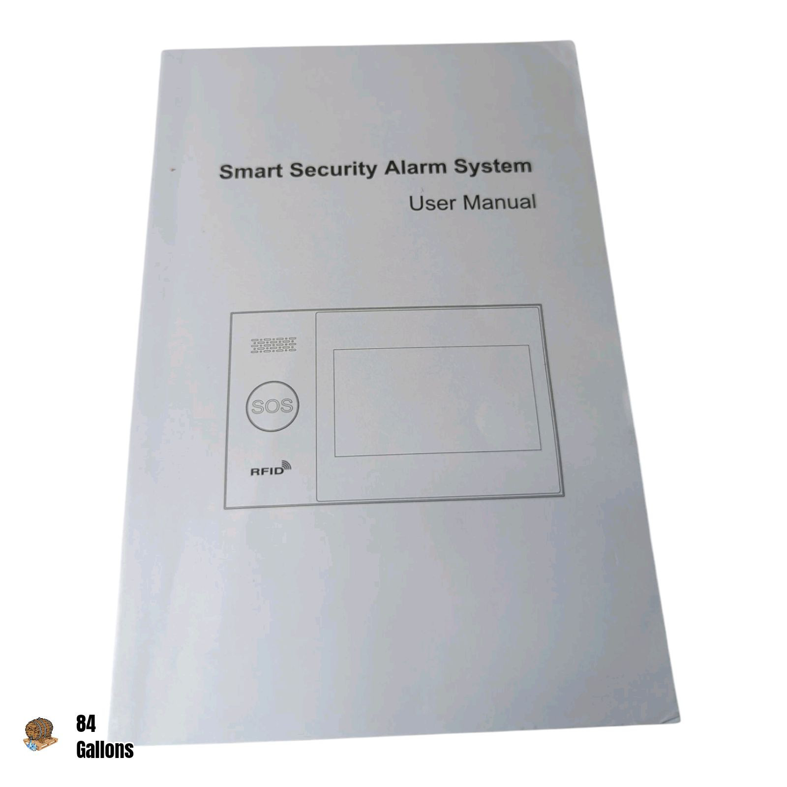 Wireless Smart Home Alarm System – ‎PG107F with Door & Motion Sensors Remote