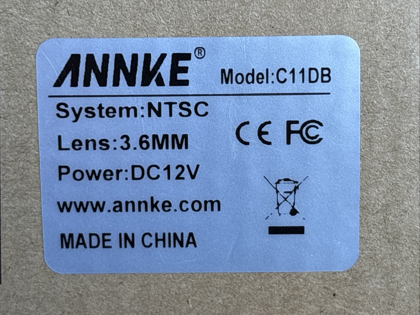 4x ANNKE 1080P 4in1 Wired CCTV Home Security Camera Outdoor IR Night Vision NTSC