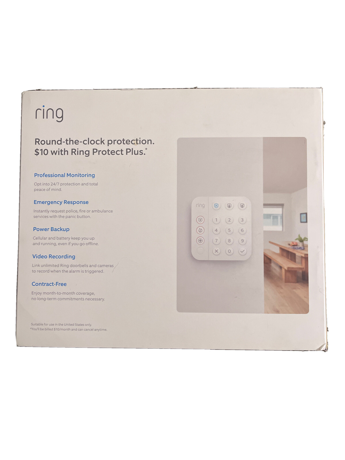 Ring 4K18SZ0EN0 Wireless Indoor 2 HD Alarm Kit