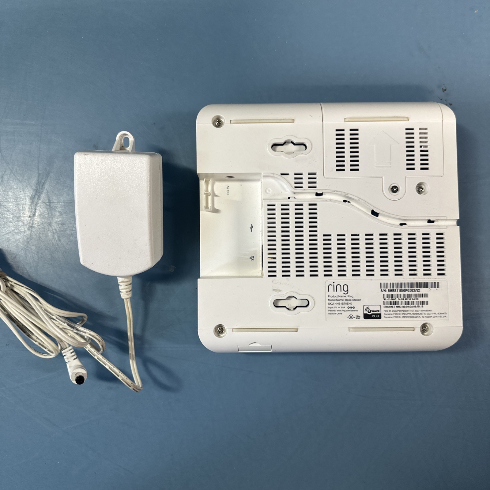 RING Z WAVE PLUS 4HB1S7-0EN0 ALARM BASE STATION