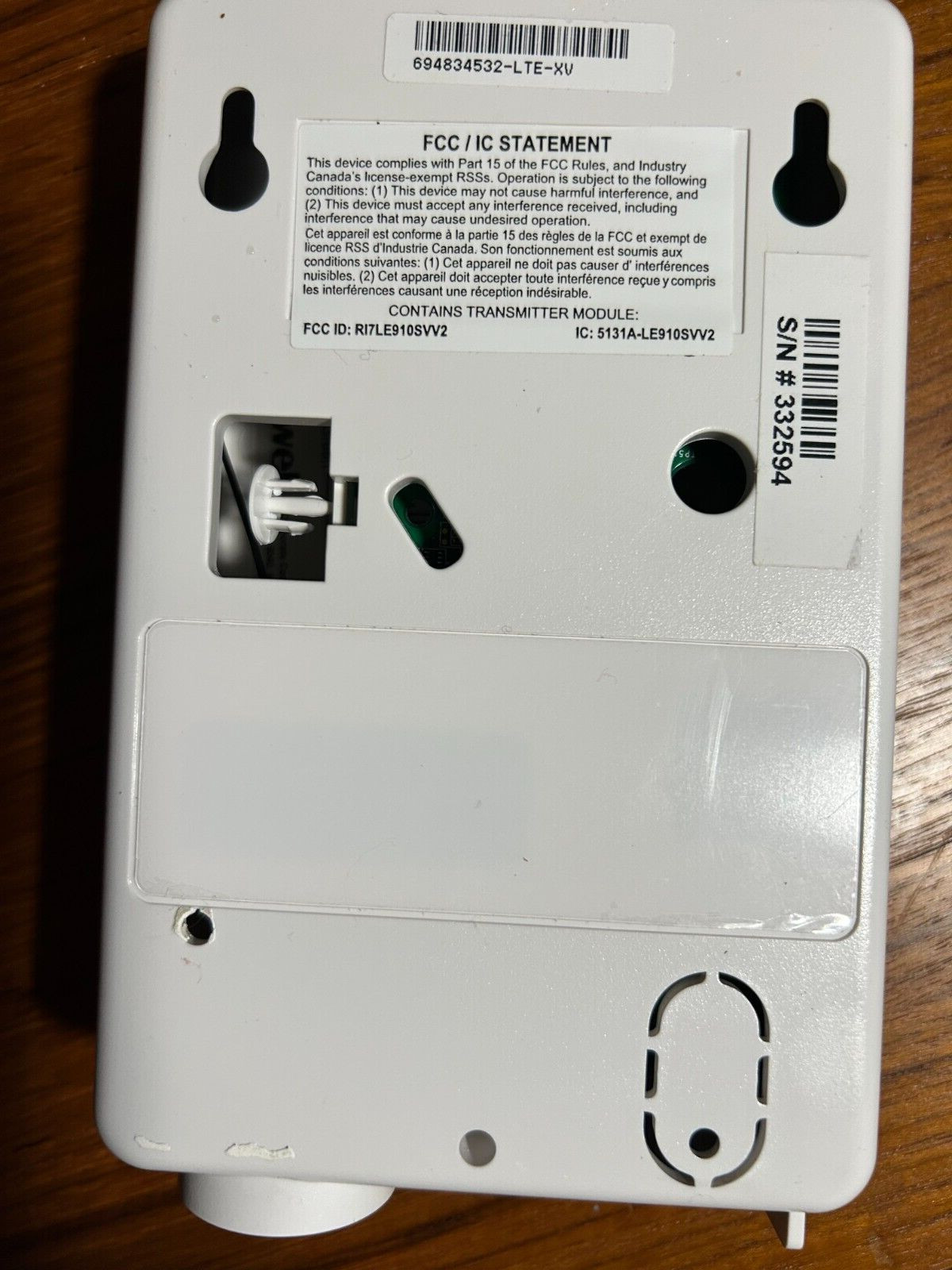 HONEYWELL* MOD-LTEM-XV LTE Cat M1 Alarm Communicator for VISTA Resideo -Verizon