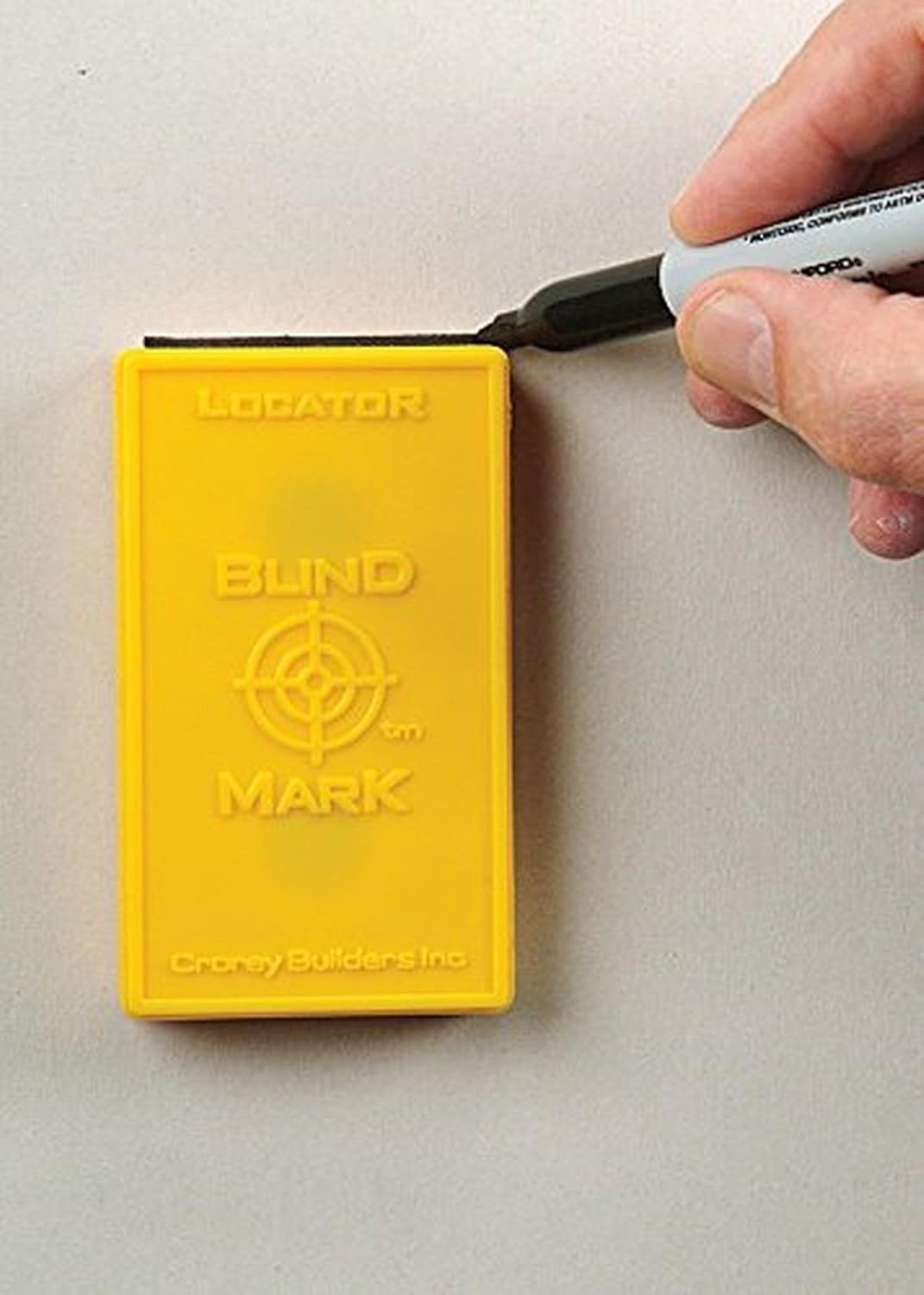 Calculated Industries 8105 Blind Mark Drywall Electrical Box 3 Targets + Case