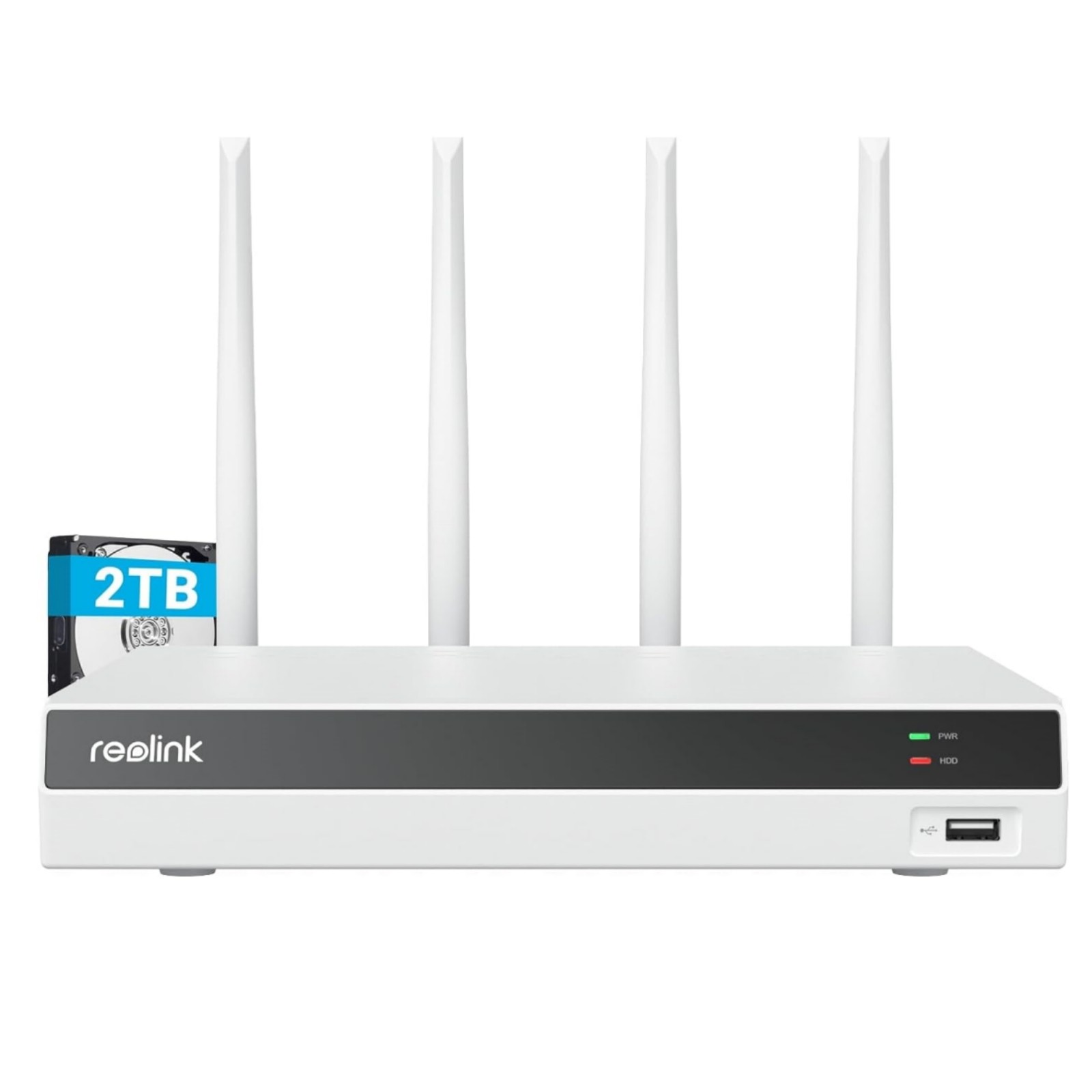 Reolink RLN12W 4K 16CH WiFi NVR 24/7 Recording for CCTV Security Camera System