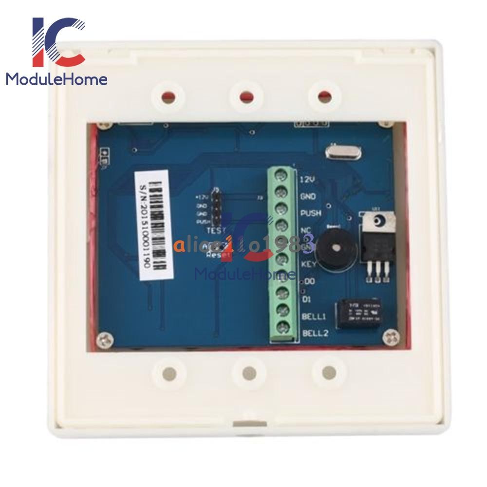 RFID Proximity Entry Door Lock Key Pad Access Control System Key Fobs 125KHZ