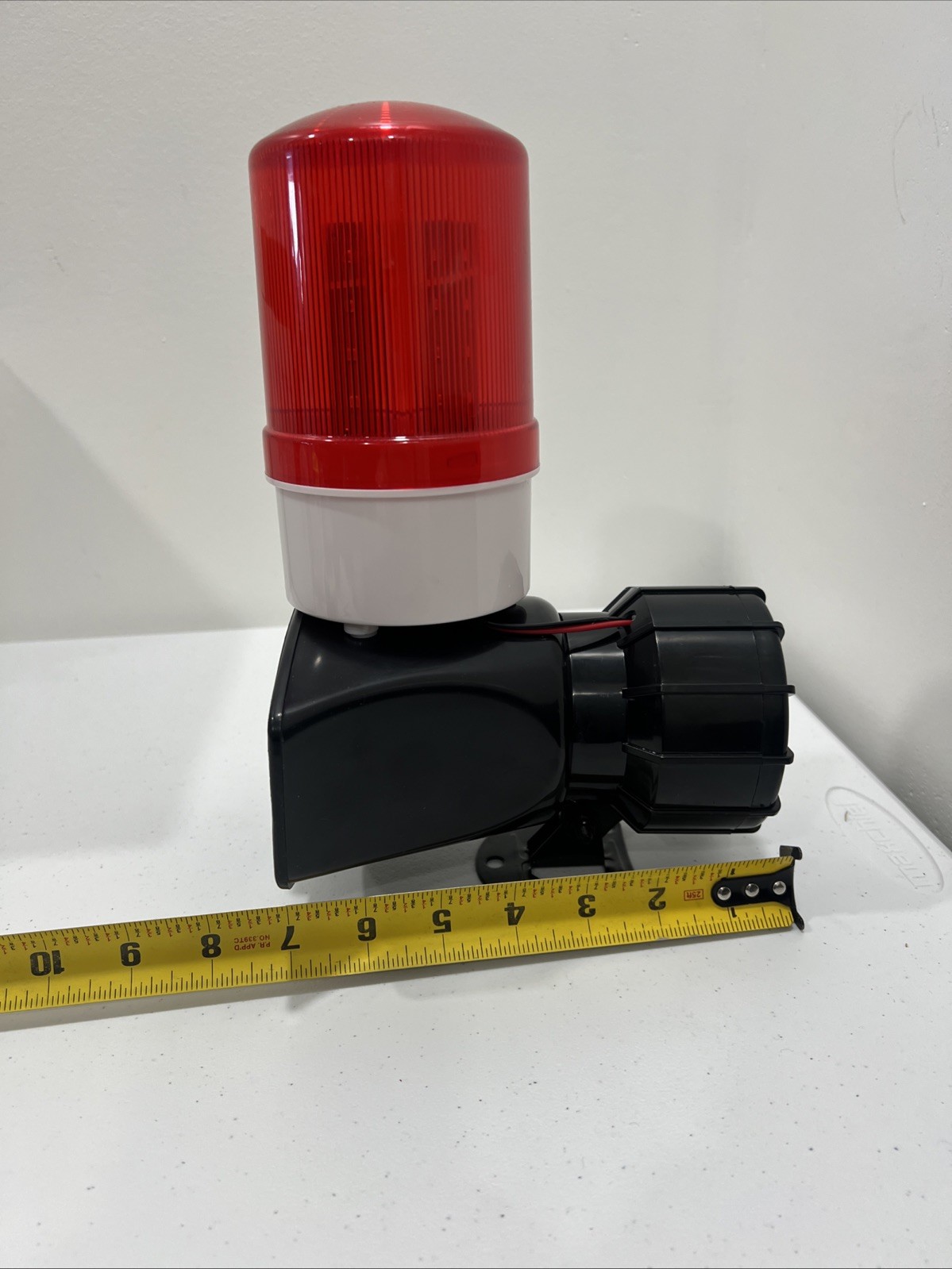 AC110V LED Alarm Siren 115dB Flashing Light 60W Warning System for Factory -NOB-