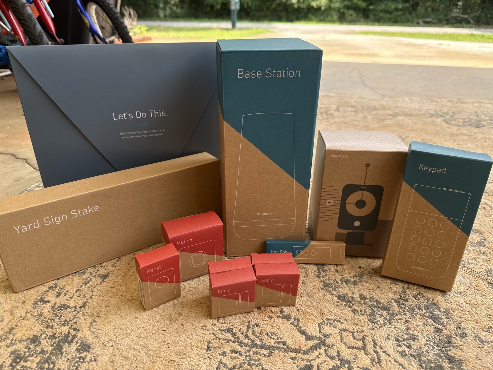 SimpliSafe 9pc Wireless Wi-Fi Security Kit Keypad, Base, Motion & Entry Sensors