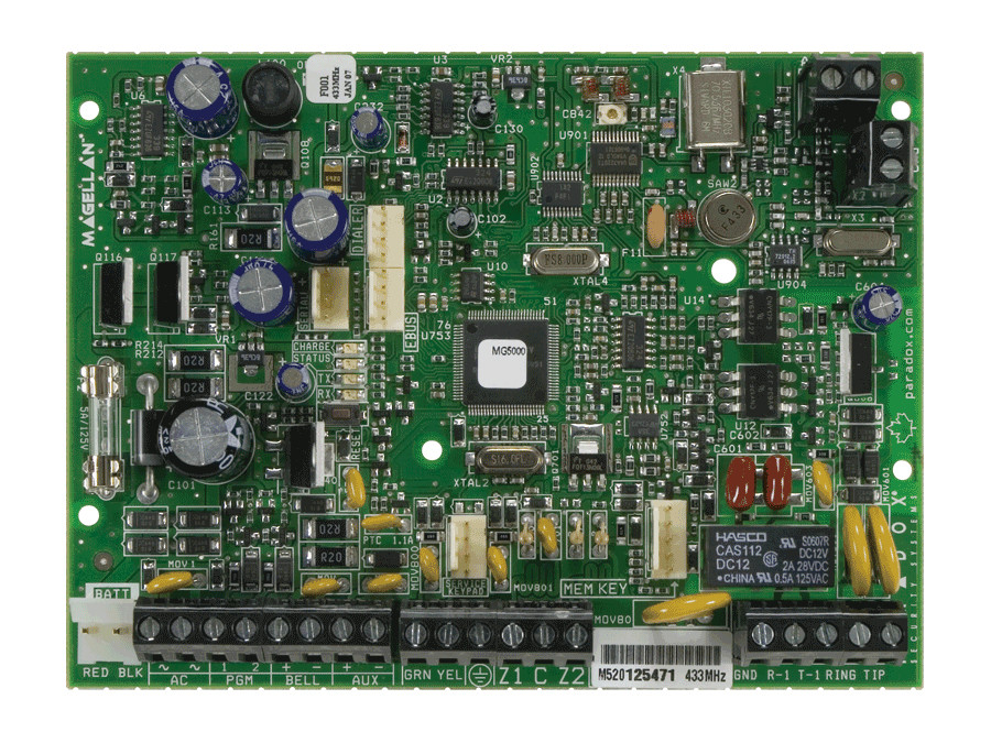 Paradox MG5000 – MAGELLAN 32-Zone Wireless Transceiver Control Panel 433MHz