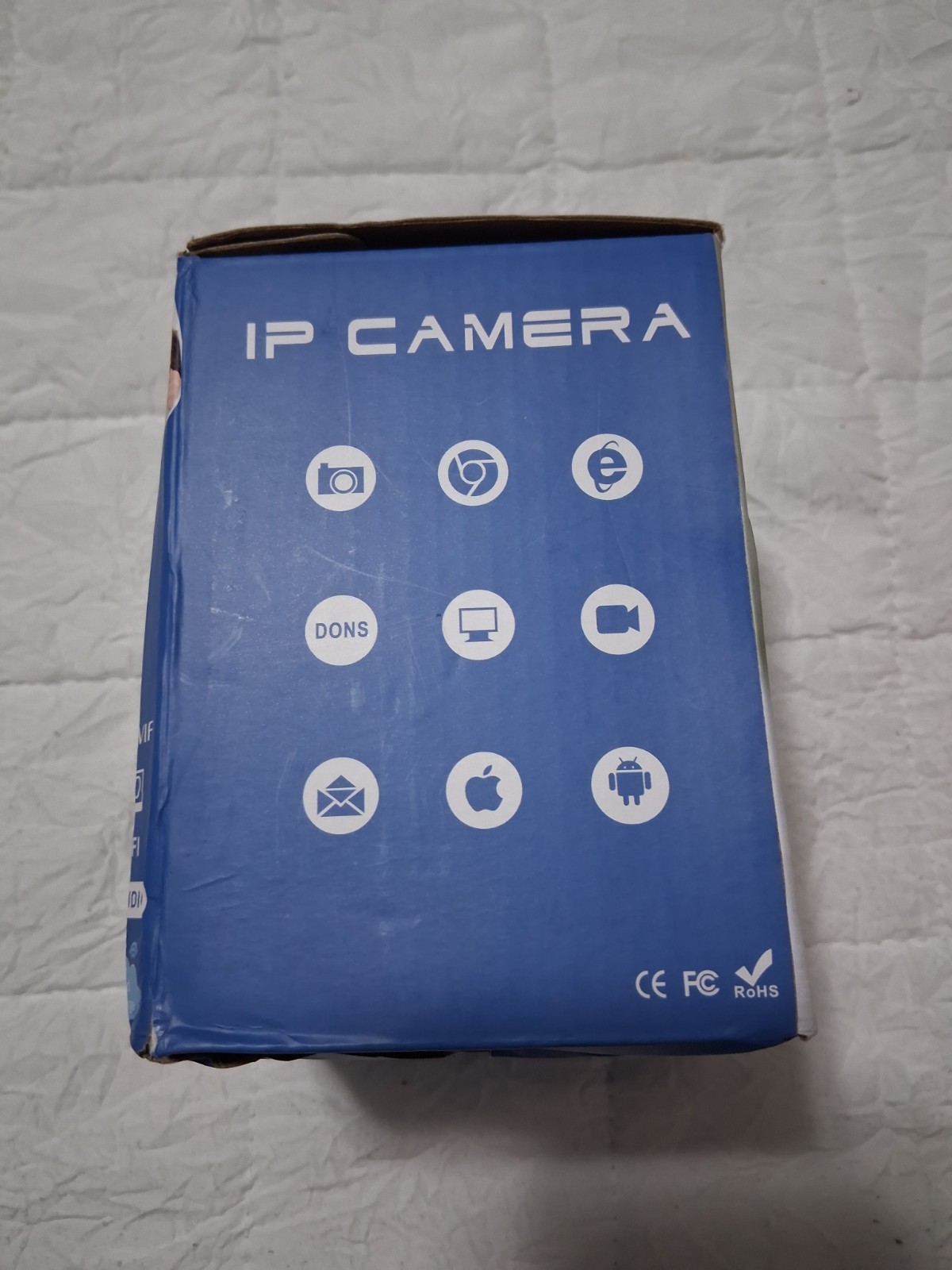 NIB Baby monitor HD IP Wi-Fi Surveillance Camera 1080P Audio Cloud Storage