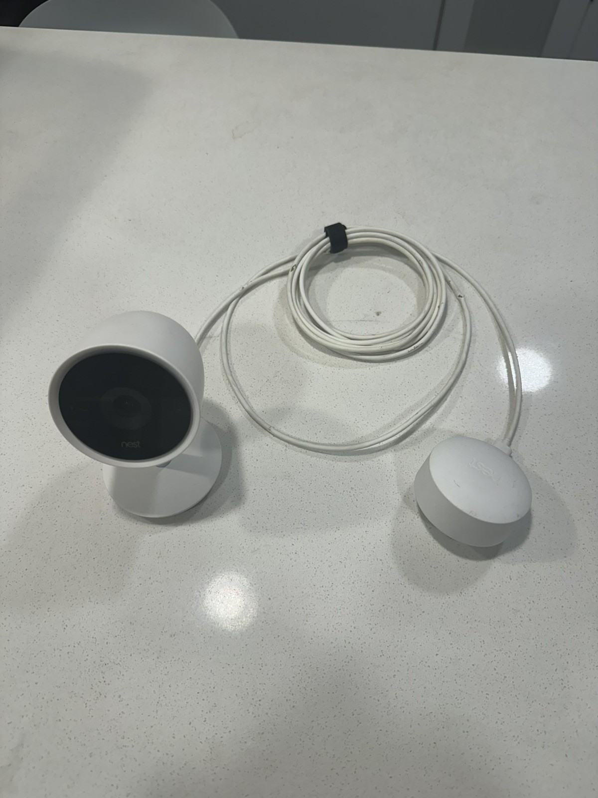 Google NEST Cam IQ Indoor Smart 1080P HD Security Camera Functional Cable Wear