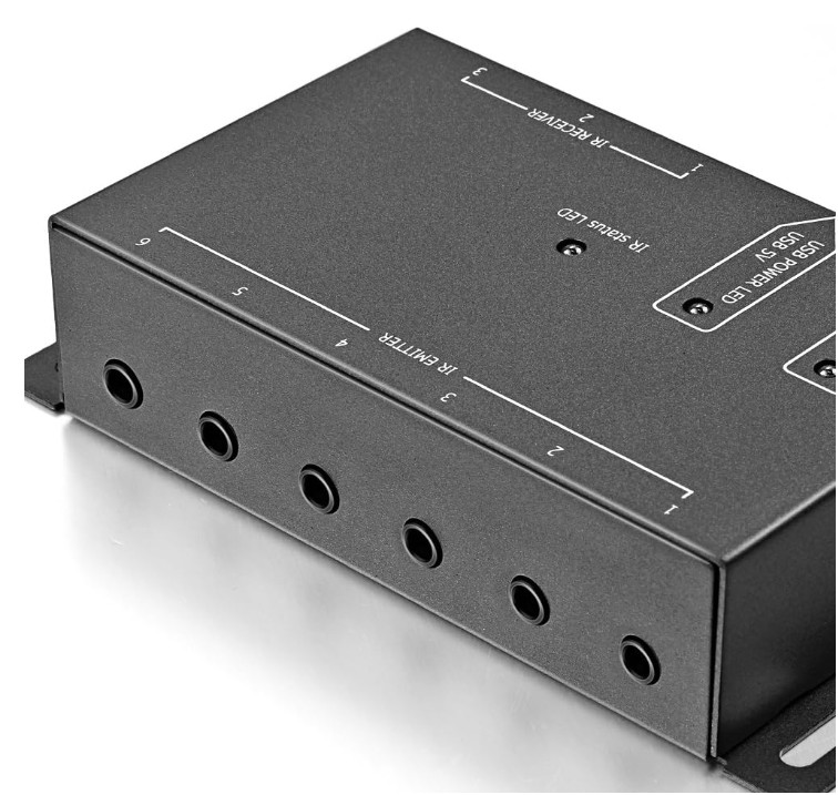 Infrared Repeater System IR Repeater Kit Control up to 10 Devices Hidden IR Syst