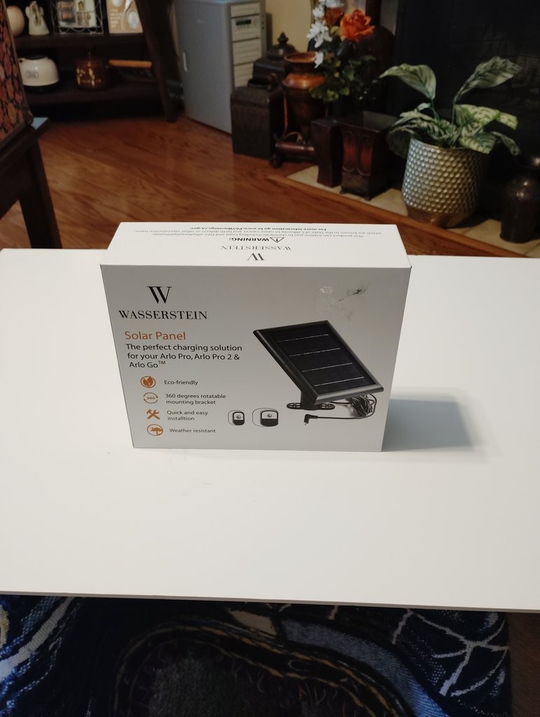 Wasserstein Solar Panel for Arlo Pro, Arlo Pro 2 & Arlo Go