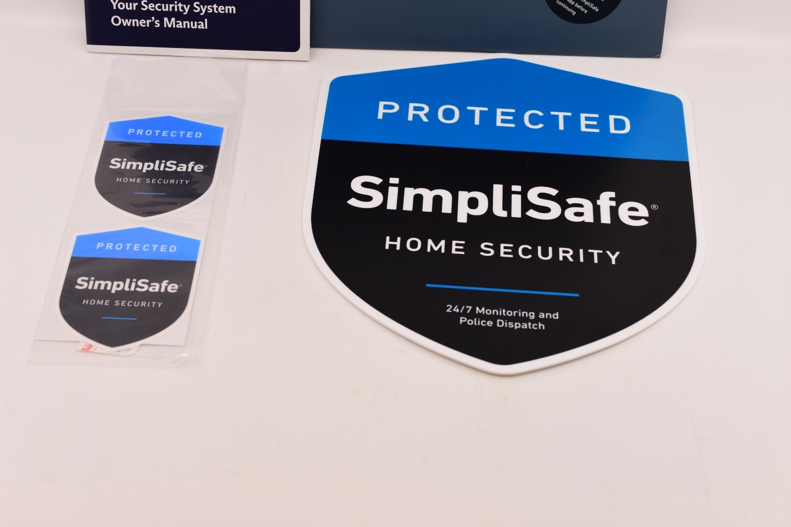 SimpliSafe Base Station BS3W & Keypad KP3W Sing Stake SSYSTK3 (GEN3) Brand New