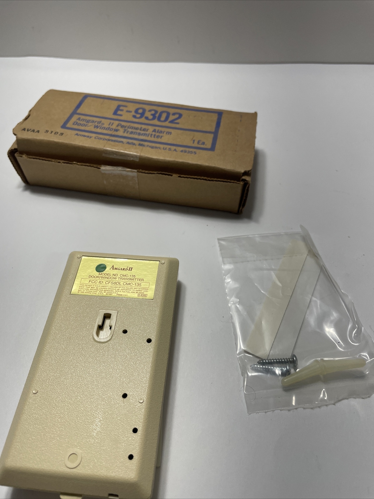 amway amgard 2 perimeter alarm remote keypad E-9302