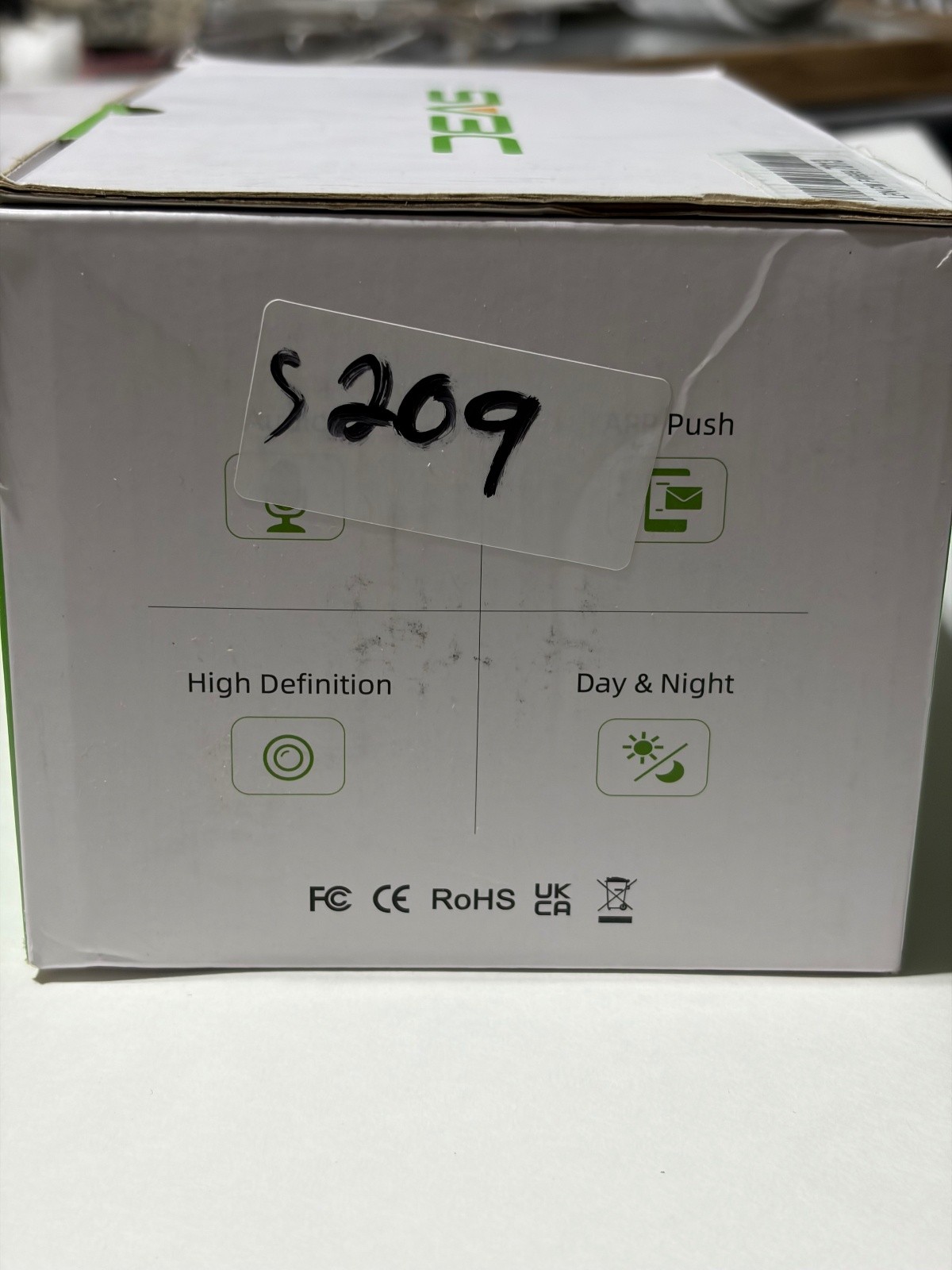 SV3C A02 PoE IP Security Camera 3.6mm Lens White Night Vision