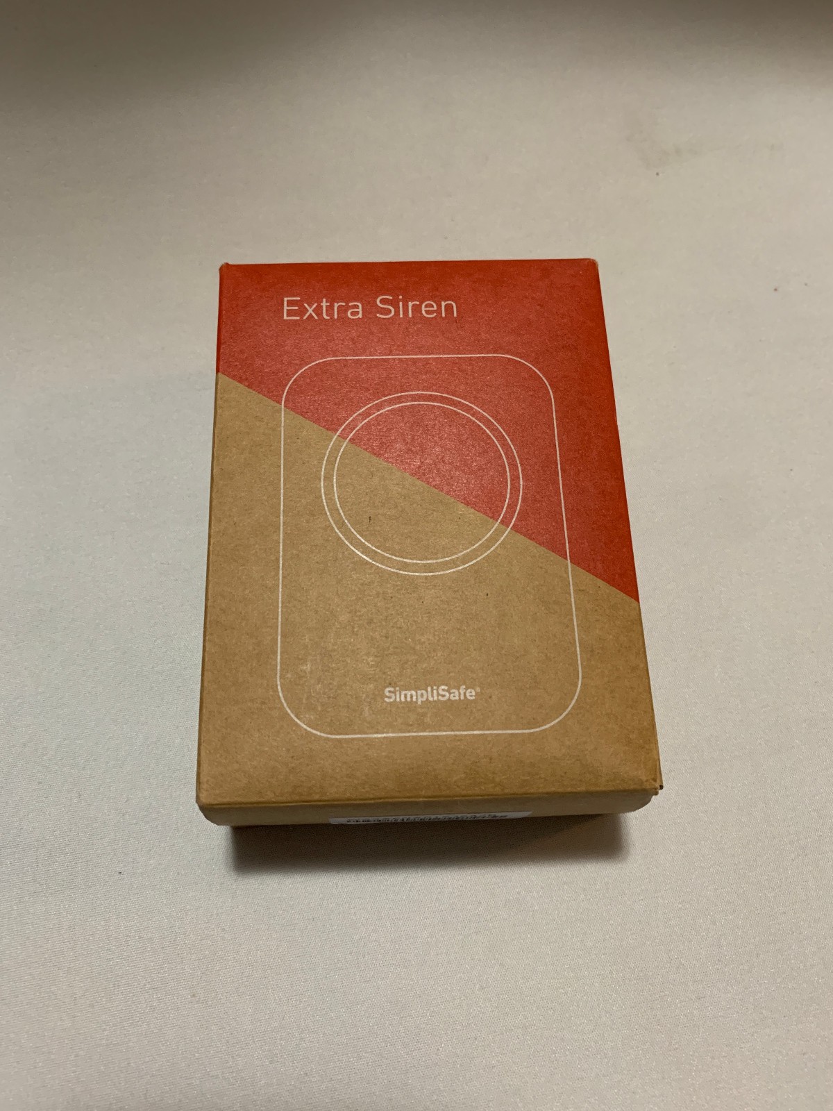 SimpliSafe Extra Siren – 105dB ( WS3 ) – Indoor / Outdoor – White – New In Box