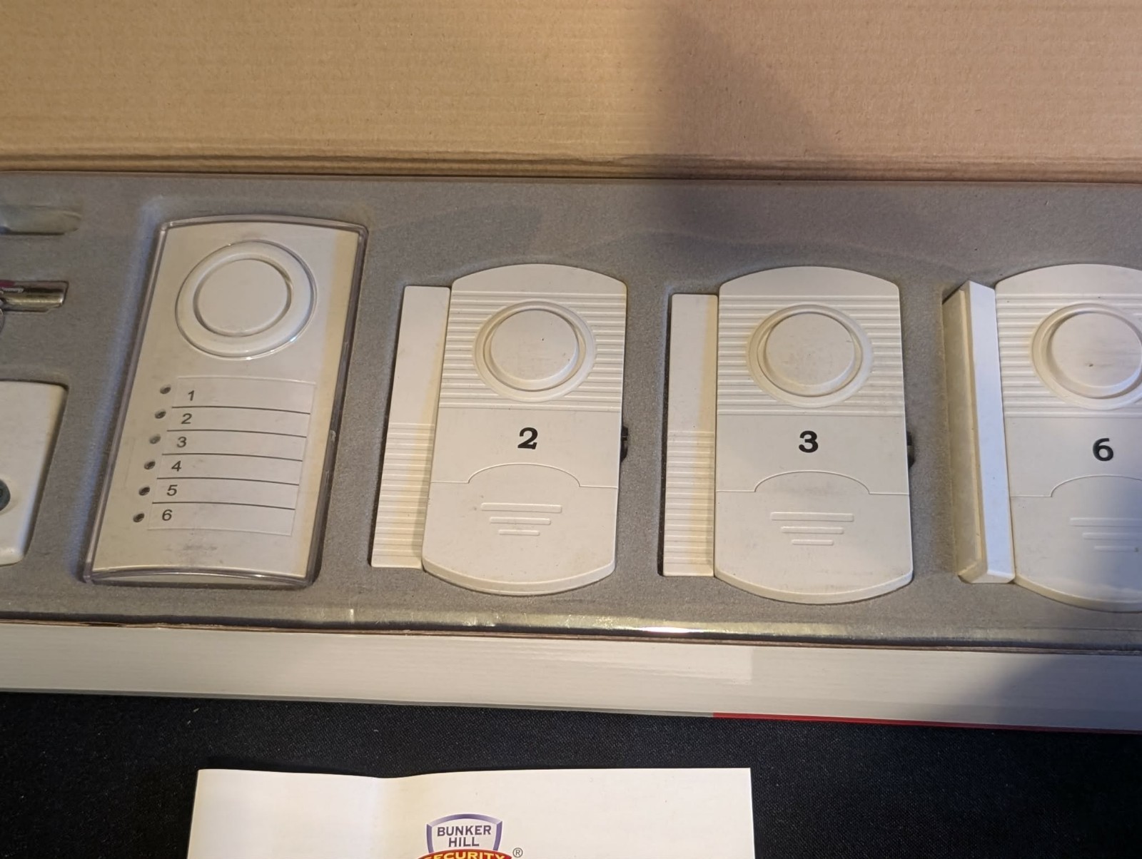 Bunker Hill Security Wireless Home Alarm System with 6 Sensors