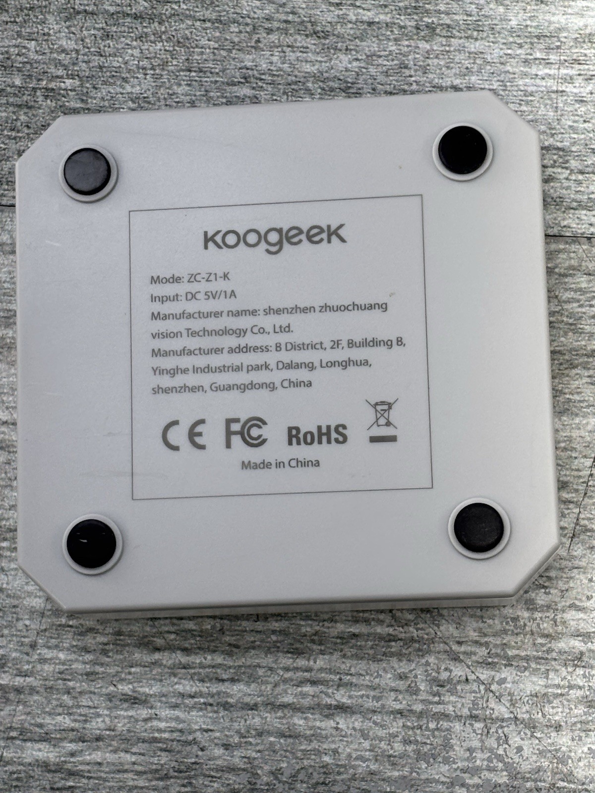 Koogeek WiFi Home Security System KDS3 Smart Home ZC-Z1-K Complete Set