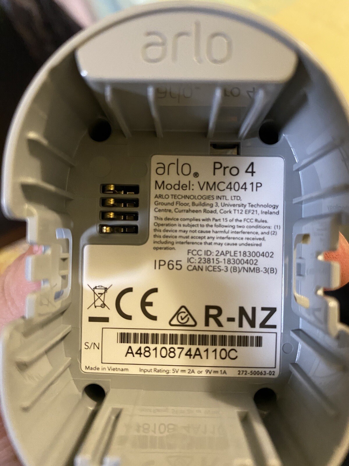 Arlo Pro 4 Spotlight Camera – White, Set of 3