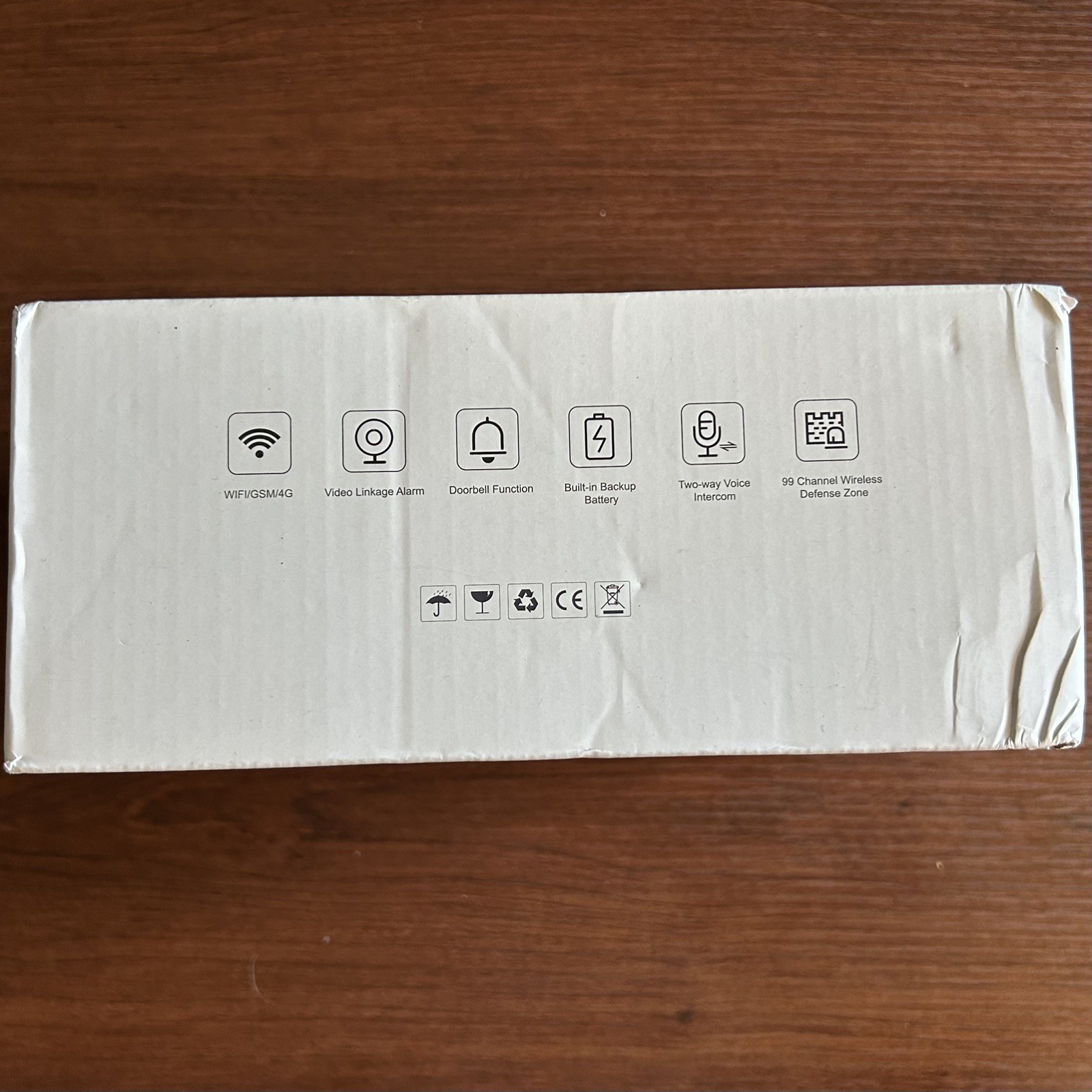4G WiFi Wireless Home Security Alarm System, DIY Burglar Alarm, App Control, Sen