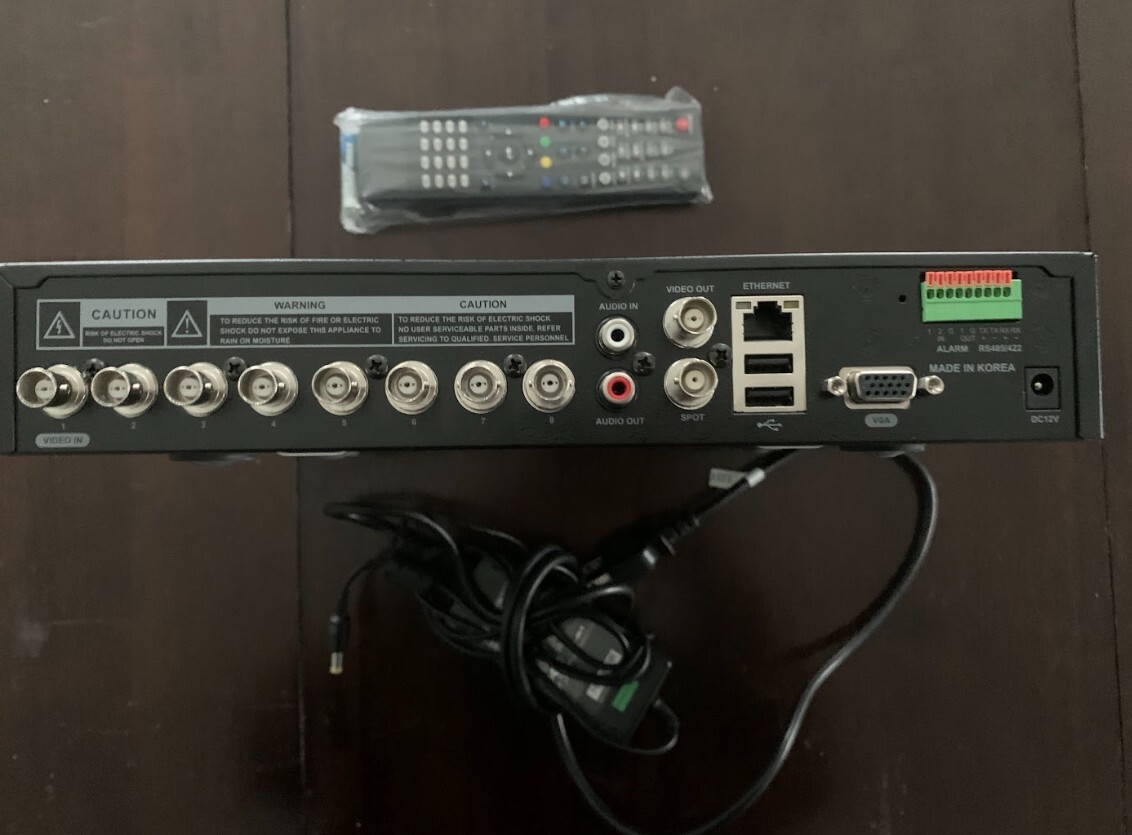 Complete CCTV Camera Kit (Includes everything needed for a CCTV security system)