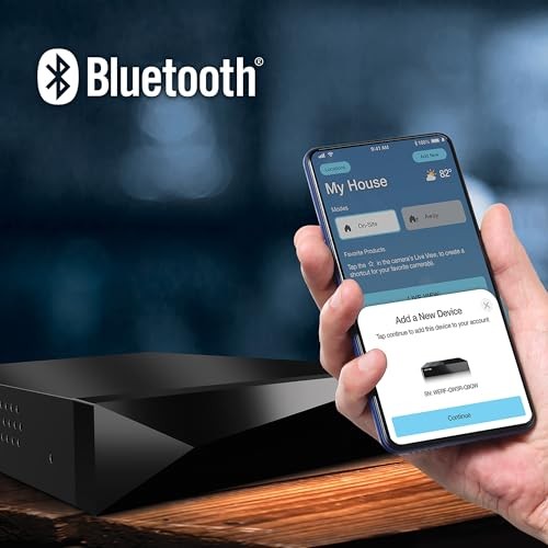 2-Way Audio (no HD Included) – Add 12 Channel 4K DVR with Customizable Storage
