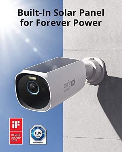 eufyCam S330 (eufyCam 3)era, Security Camera Outdoor Wireless, 4K Add-on Cam