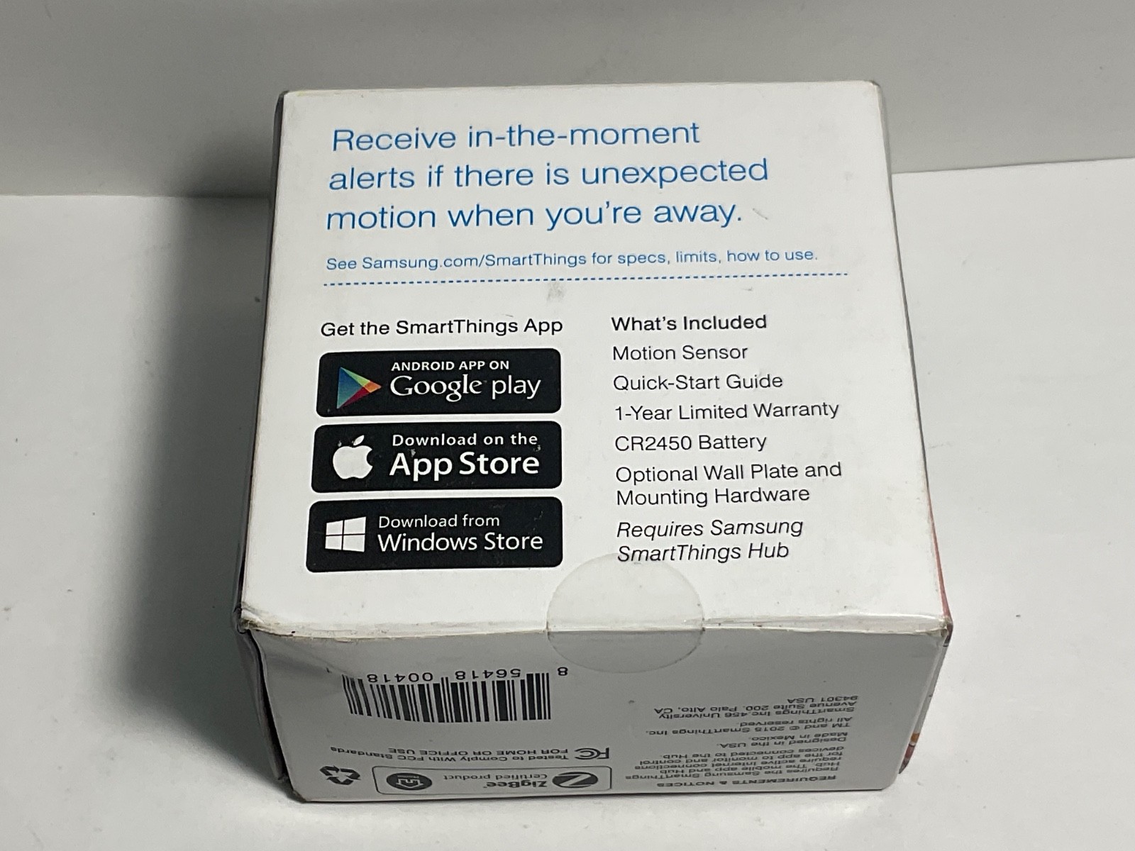 Samsung SmartThings Motion Sensor New Sealed