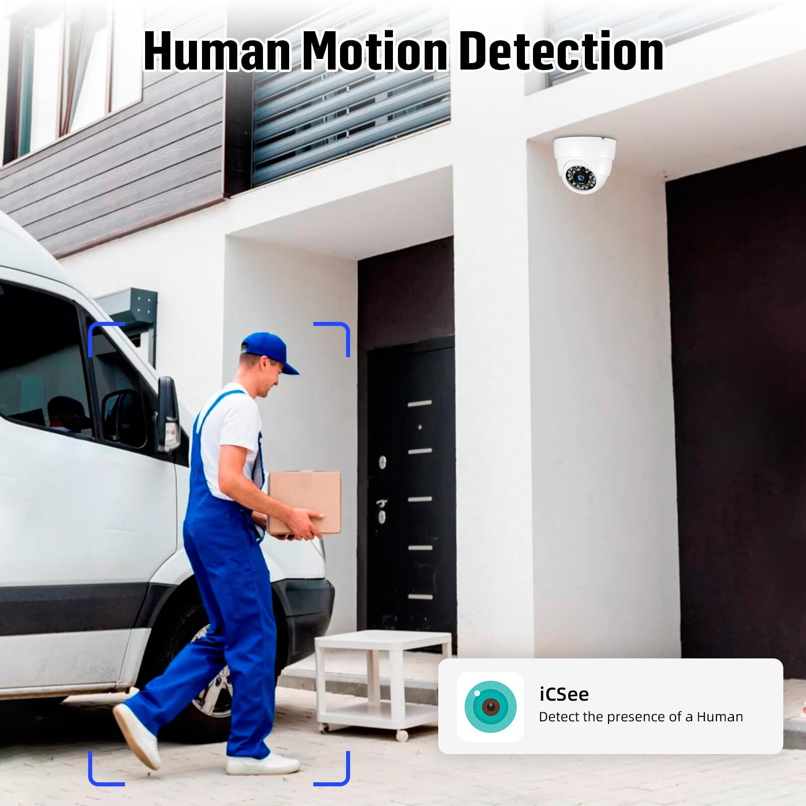 KERUI 8CH 5MP Lite DVR H.265+ 1080p Surveillance Security Camera System Outdoor