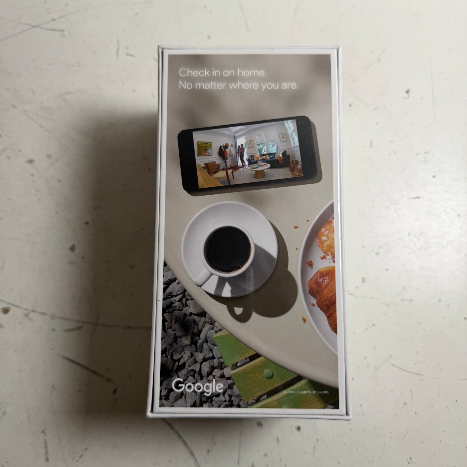 Google Nest Cam 2nd Generation White 1080p Indoor Wired Security Camera NEW