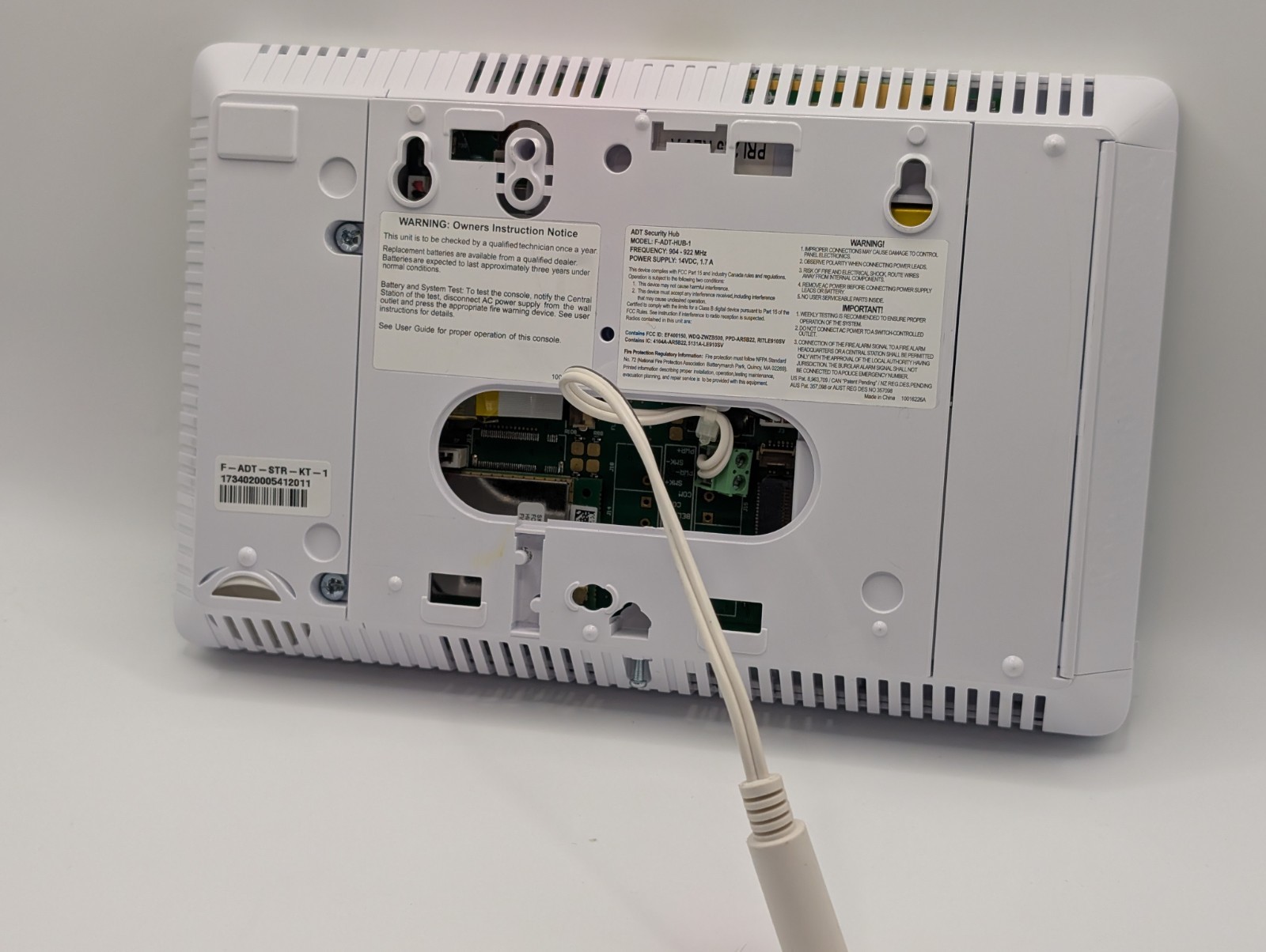 ADT Home Security Hub F-ADT-HUB-1 SCREEN ONLY, TESTED WORKS.