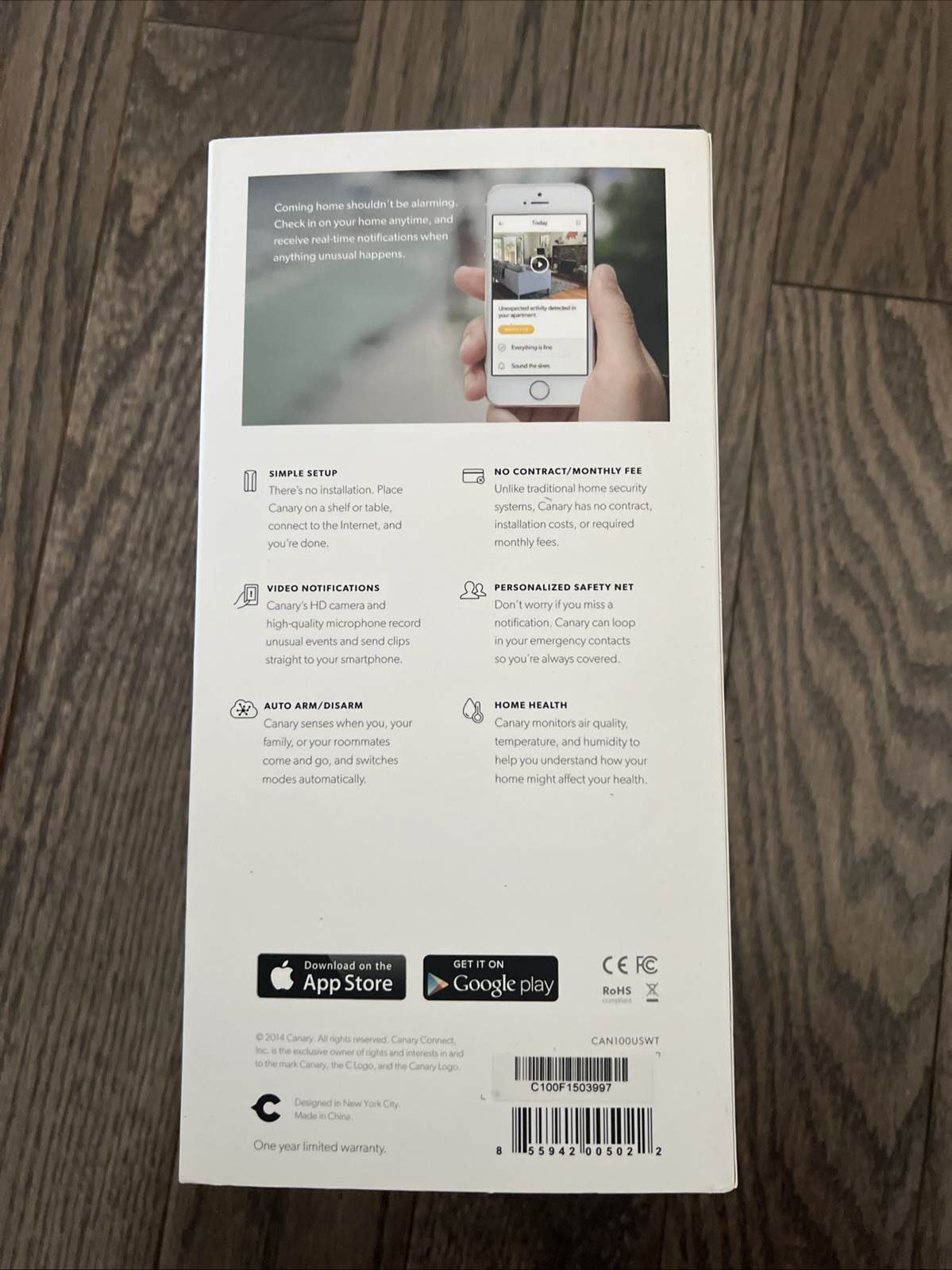 Canary Smart Home Security