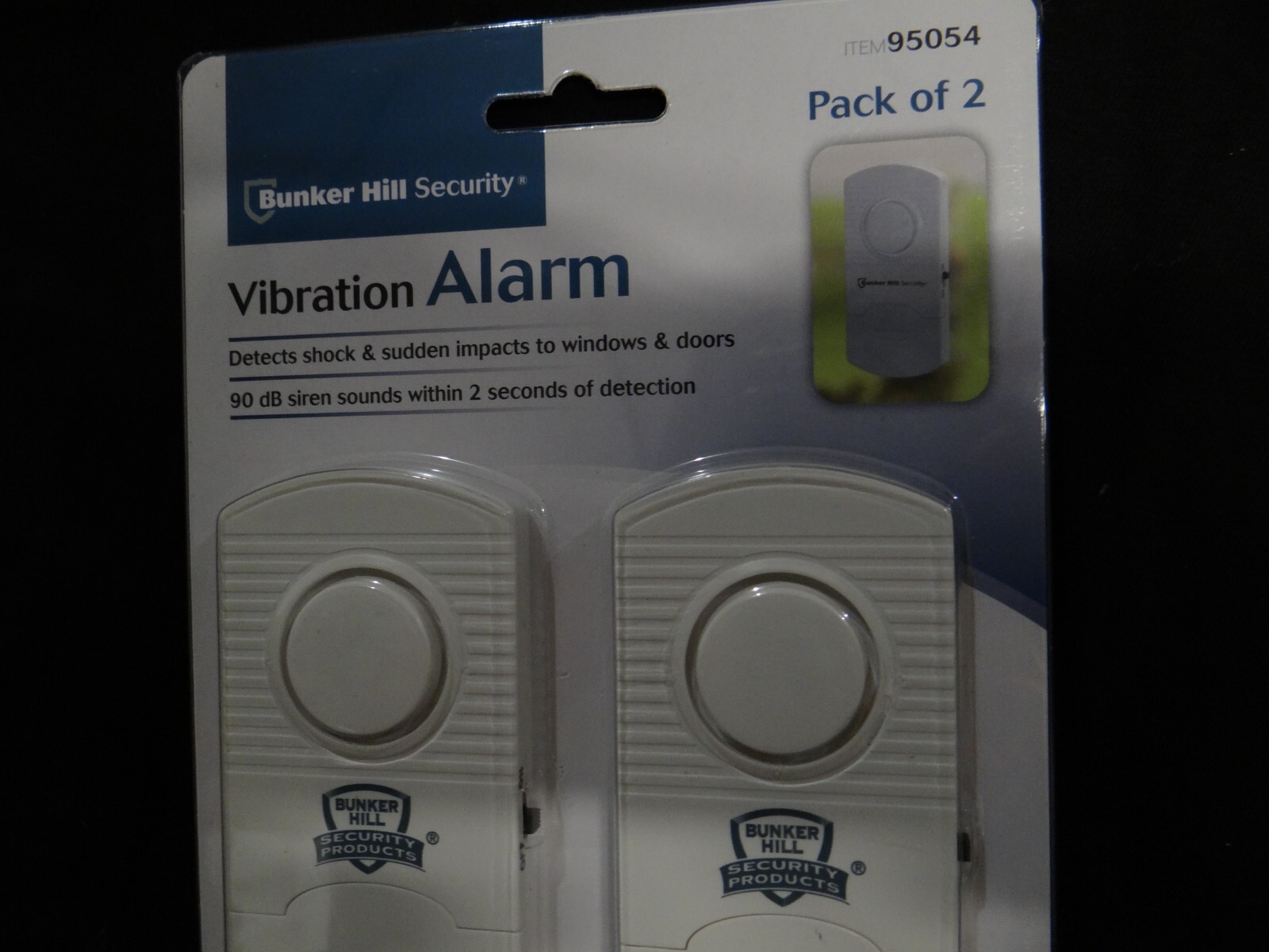 Bunker Hill Security Window and Door Vibration Alarm – free shipping