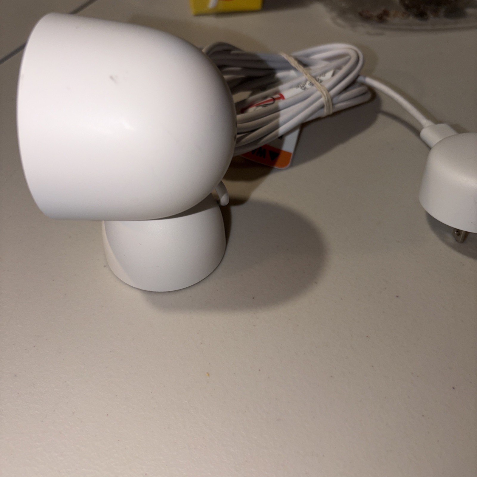 Google Nest Security Cam Indoor 1080p Wired 2nd Generation (White Snow) GJQ9T