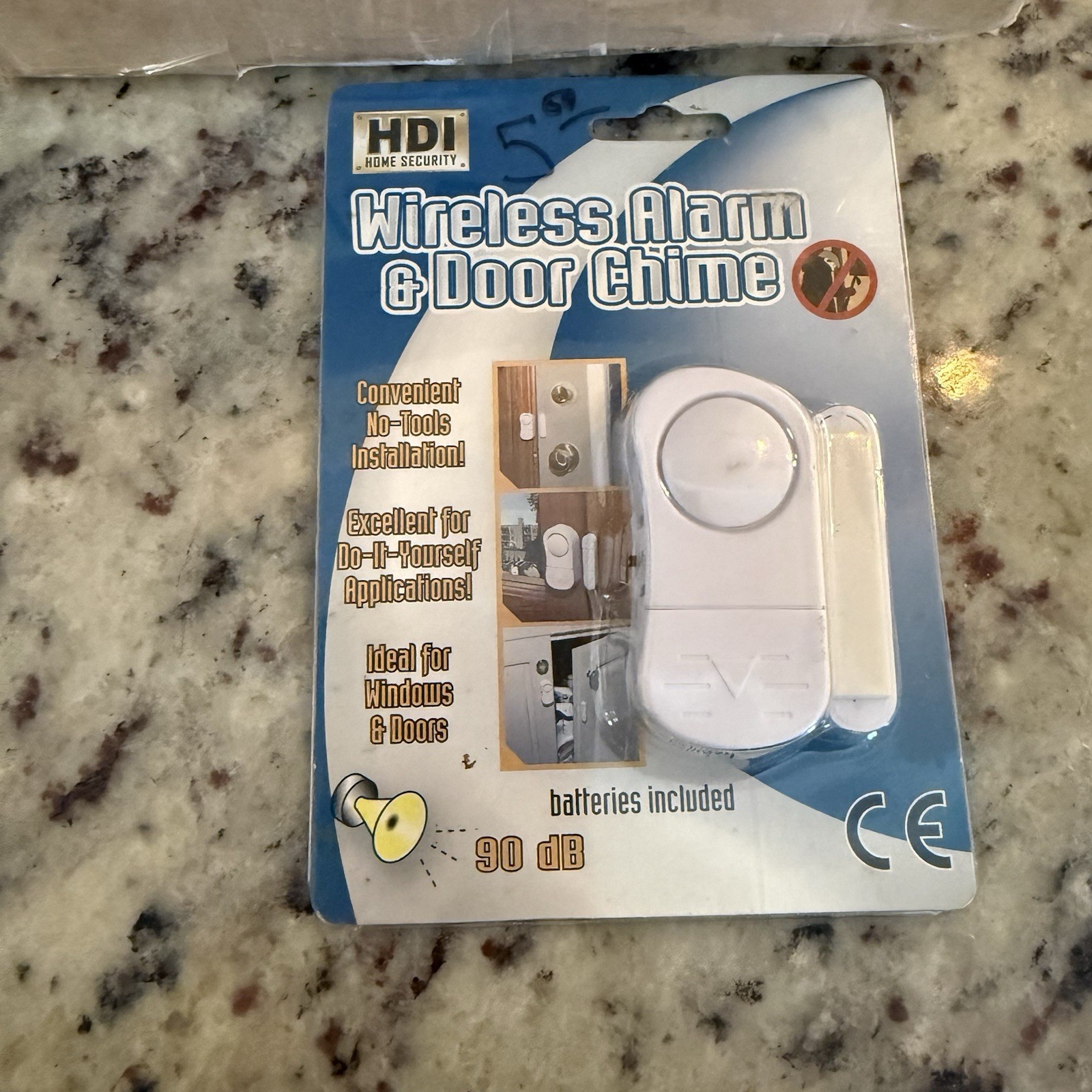 HDI Home Security Wireless Alarm and Door Chime Battery