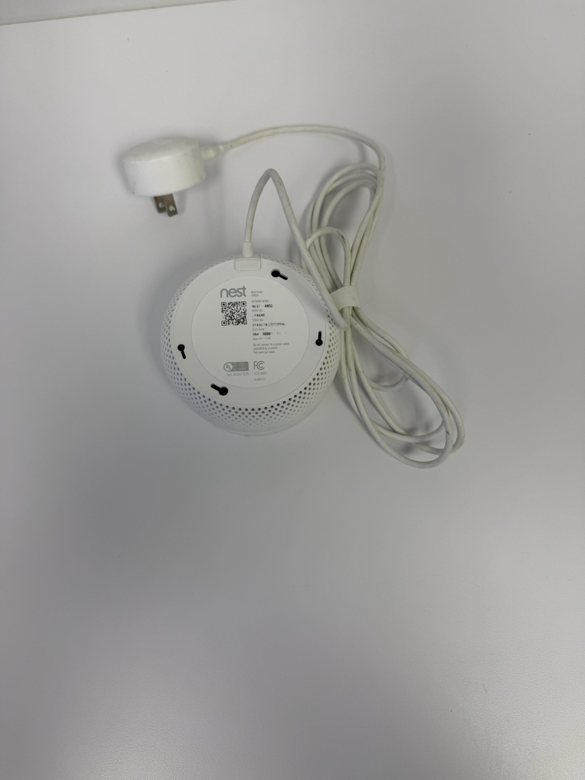Google NEST Guard Secure Alarm System [Base & Power Cord]